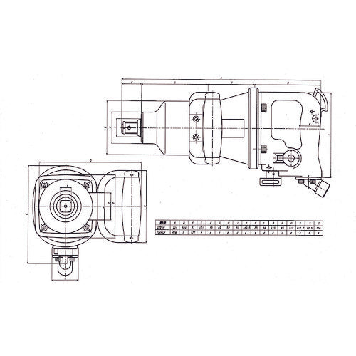 ＶＥＳＳＥＬ　軽量エアーインパクトレンチＧＴ２５００ＬＦ　GT-2500LF　1 台