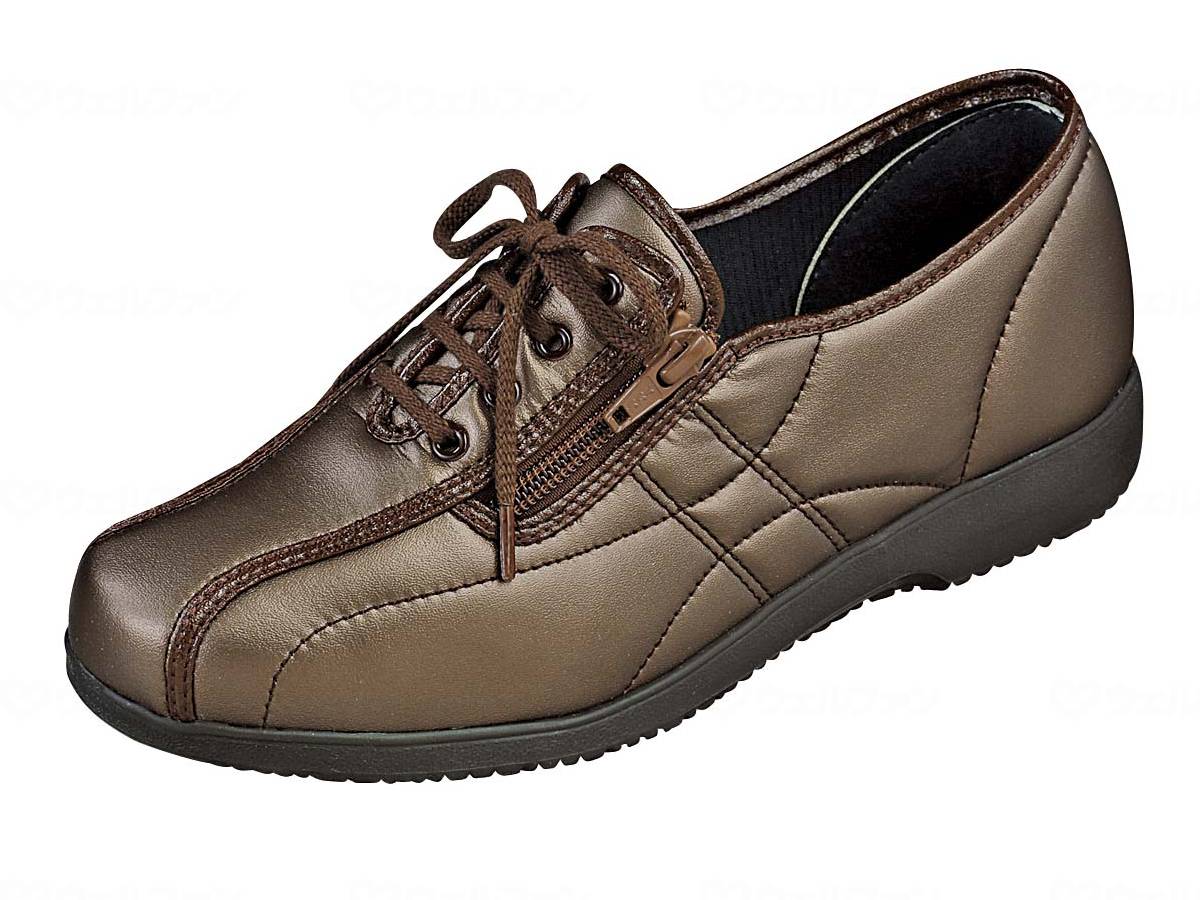 広島化成くつろぎエルダー323 ﾌﾞﾛﾝｽﾞ 22.5