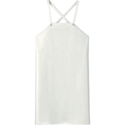 XEBEC Urethane Chest Apron W25501 White M 25501-M 1 Piece