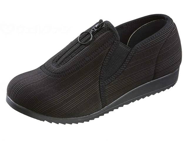 広島化成ﾒﾃﾞｨｶﾙｴﾙﾀﾞｰ　ME0051 ﾌﾞﾗｯｸ 23.5