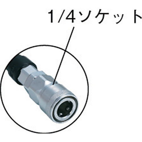 ＴＲＵＳＣＯ　αウレタンブレードホース　７Ｘ１０ｍｍ　１０ｍ　カップリング付　TUH-10　1 巻