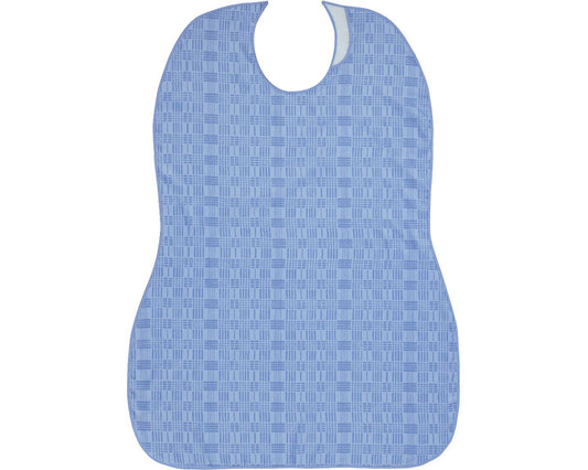 Long-lasting large meal apron / 403720 Blue (check) 1 piece