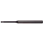미쓰비시 K 2매 블레이드 임팩트 미라클 롱넥 초경 볼 엔드밀 0.2mm VF2XLBR0010N005S04 1개