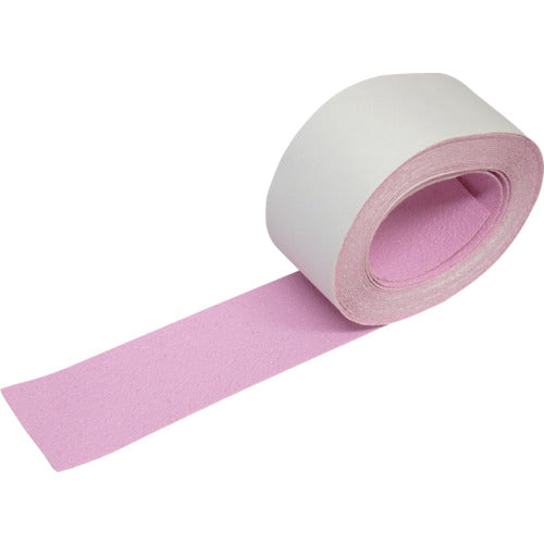 TRUSCO Non-slip tape for indoor use, 50mm x 5m, pink, TNI-50P, 1 roll
