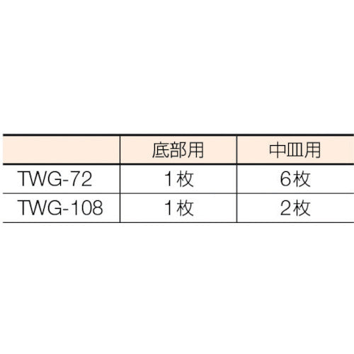 ＴＲＵＳＣＯ　【売切廃番】　ウォーターガードボックス　４１４Ｘ２１９Ｘ２００　TWG-108　1 個