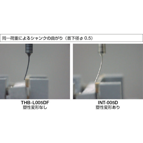 ＴＲＵＳＣＯ　ハイエンドブラックダイヤバー　Φ０．６Ｘ軸３　首下６　＃３２５　THB-R006DF　1 本