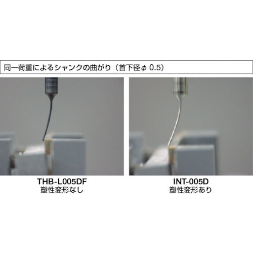 ＴＲＵＳＣＯ　ハイエンドブラックボラゾンバー　Φ０．５Ｘ軸３　首下６　＃６００　THB-R005SF　1 本