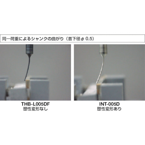 ＴＲＵＳＣＯ　ハイエンドブラックダイヤバー　Φ０．８Ｘ軸３　首下９　＃２３０　THB-L008DMF　1 本