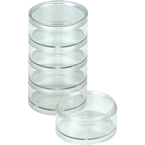 TRUSCO Round Case M TRC-03 1 S