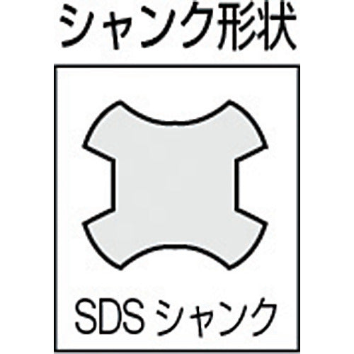 ＴＲＵＳＣＯ　ハンマードリル用ドリルチャック　ＳＤＳシャンク　TDC-300　1 個