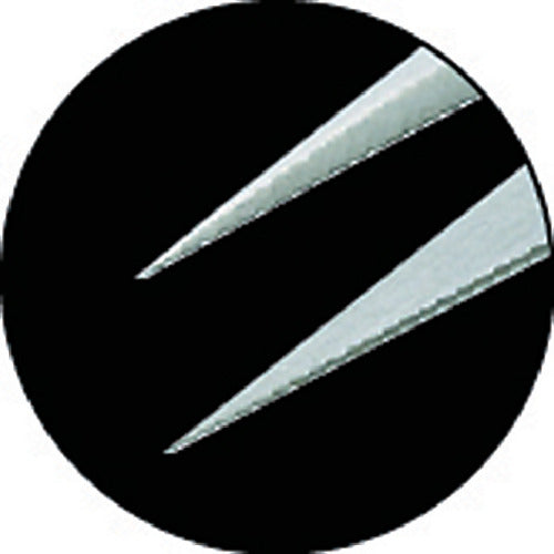 TRUSCO Stainless Steel Tweezers with Rubber Grip, 120mm, Heavy Duty, TSP-210, 1 Piece