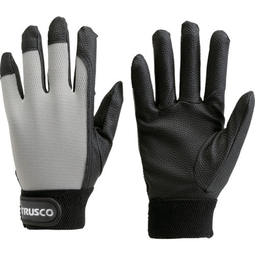 TRUSCO PU Thick Gloves, Medium Size, Gray, TPUG-GM, 1 Pair