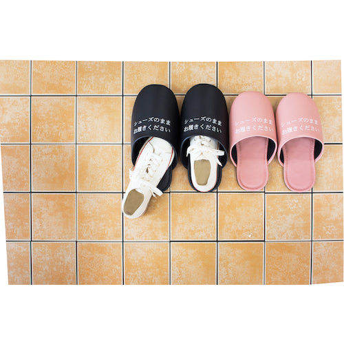 Oka Shoes Slippers Pink 85696 1 pair