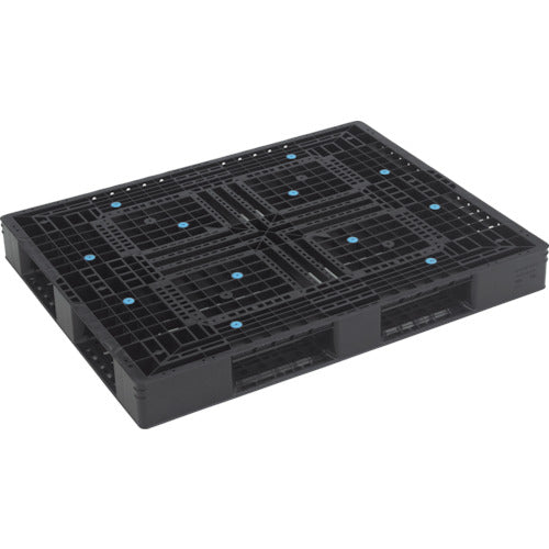 TRUSCO resin pallet, 4 sides on one side, 1400 x 1100 TAP-D4-1114 1 piece