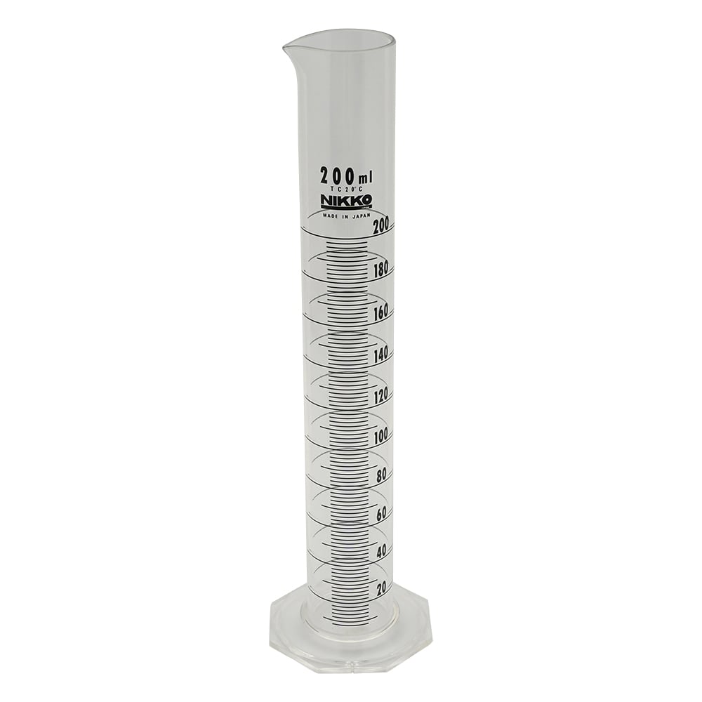 케미컬 메스 실린더 200mL 1개 3001-06 1개