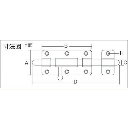 ＴＲＵＳＣＯ　強力丸落　ステンレス製　１５０ｍｍ　TMO-150S　1 本