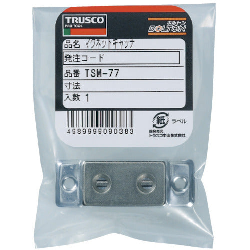 TRUSCO Magnet Catch Aluminum Vertical Type TSM-77S 1 pc