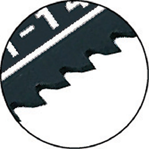 ＴＲＵＳＣＯ　セーバーソーブレード　鉄工用　厚のこ刃　１４０ｍｍＸ８山　THS21-140X8　1 PK