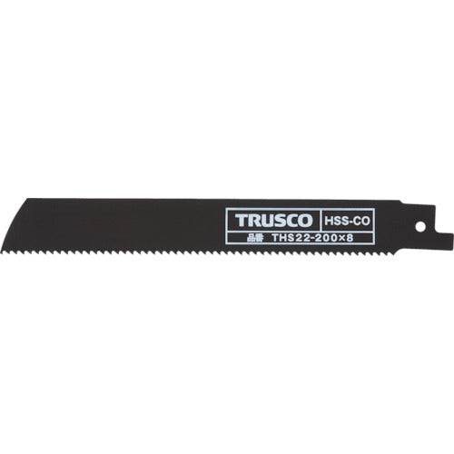 TRUSCO Saber Saw Blade for Metalworking Thick Saw Blade 200mm x 8 Teeth THS22-200X8 1 PK