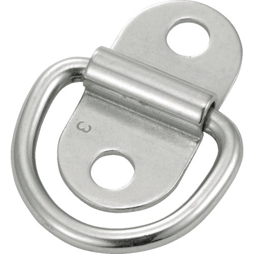 TRUSCO Ground Hook Stainless Steel B Type 3mm 2 Pieces TGF-B3 1 Bag