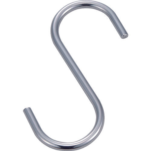 TRUSCO S-hook, stainless steel, 50mm, pack of 2, TSAD-5-50, 1 bag