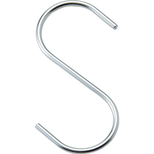 TRUSCO S-hook, stainless steel, 130 mm, pack of 2, TSAD-5-130, 1 bag
