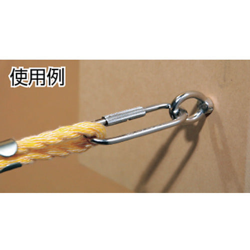 ＴＲＵＳＣＯ　ロングアイスクリュー　ステンレス製　＃５　（１個＝１袋）　TIS-L5　1 個