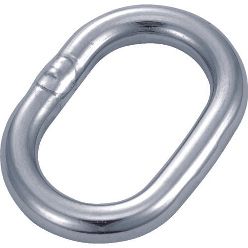 TRUSCO elliptical link, stainless steel, 3mm, 2 pieces, TOL-3, 1 bag