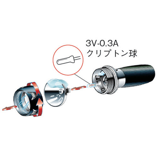 TRUSCO AL385 Krypton bulb RBU-3003K 1 piece