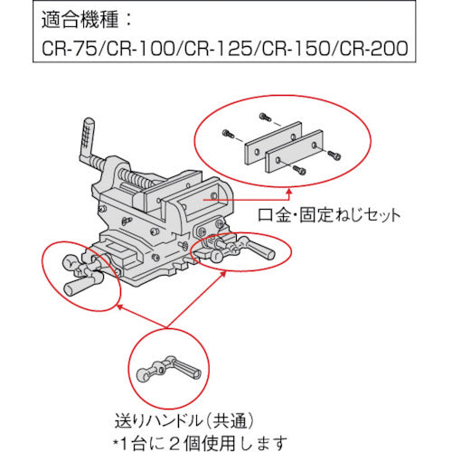 TRUSCO CR100용 입금 세트 CR100KB 1 S
