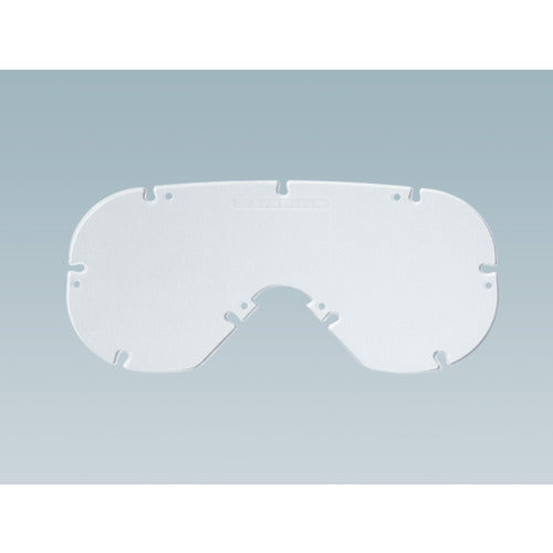 TRUSCO Spare Lens for Goggle-type Safety Glasses, for TSG16/20 (5 pieces) TSG-1620-SP 1 PK