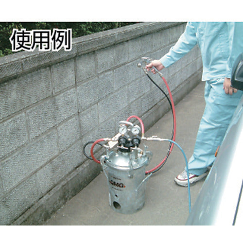 TRUSCO 스프레이 건 압송식 노즐 직경 Φ1.4 TSG-508P-14 1대