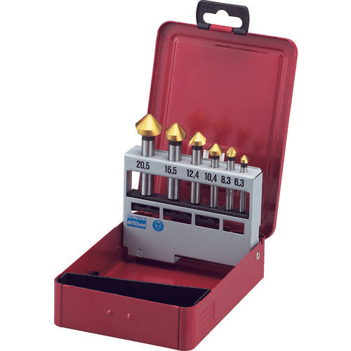 TRUSCCO 카운터 싱크 세트 티타늄 코팅 6 개 세트 TSCSC 1 S