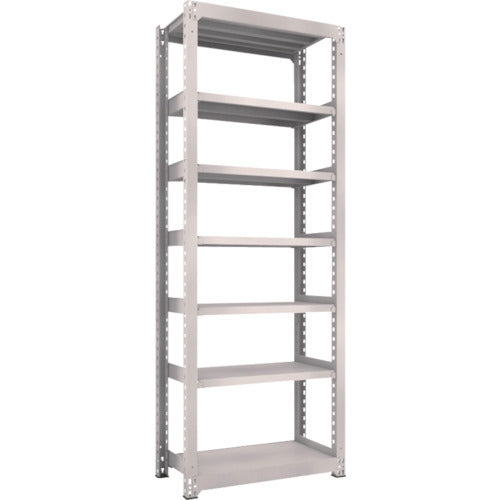 TRUSCCO 스틸 랙 M5형 중량 선반 900×471×H2400 7단 단품 네오 그레이 M5-8357 1대