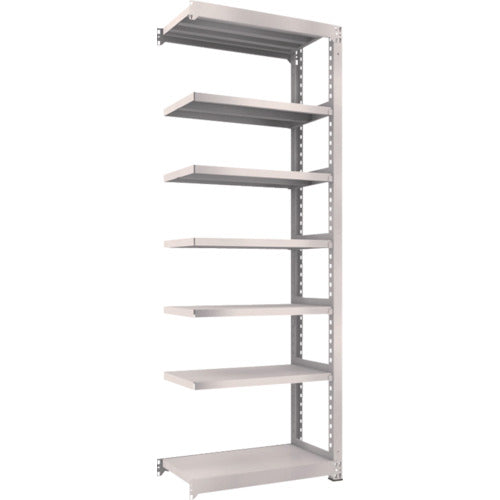 TRUSCO Steel Rack M5 Medium Duty Shelf 900 x 471 x H2400 7 Tiers Connectable Neo Gray M5-8357B 1 Unit