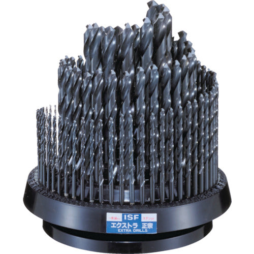 ISF 엑스트라 마사무네 드릴 100개 세트(회전대 포함) EXD-100RS 1 S