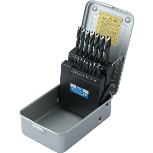 ISF 엑스트라 마사무네 드릴 15개 세트(스틸 케이스 포함) EXD-15S 1 S