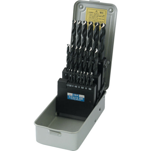 ISF 엑스트라 마사무네 드릴 21개 세트(스틸 케이스 포함) EXD-21S 1 S