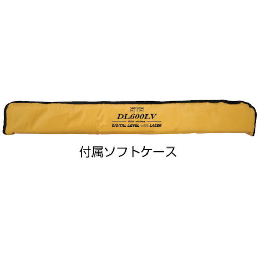 ＳＴＳ　レーザ付デジタル傾斜計ＤＬ６００ＬＶ　DL600LV　1 個