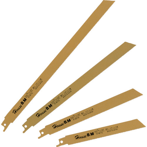 House B.M Bimetal Saber Saw Blades 10pcs 250x14 BS-2514 1PK