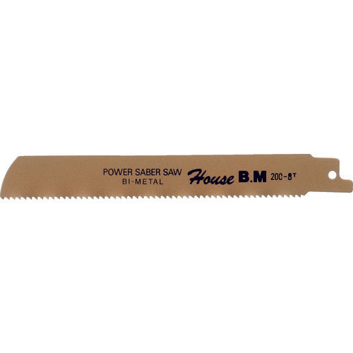 House B.M. Bimetal Saber Saw Blades, Pack of 5, Thick Saw, 350 x 8 Teeth, PWB-350, 1 PK