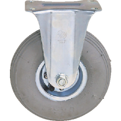 TRUSCO Press-made Transport Vehicle Option Eco Transport Vehicle Pneumatic Tire Fixed Caster Φ180 Rubber Wheel SD-180ARK 1 pc