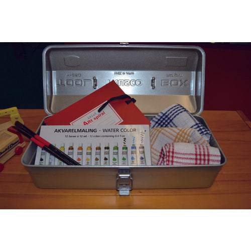 ＴＲＵＳＣＯ　山型ツ−ルボックス（山型工具箱）　３７３Ｘ１６４Ｘ１２４　銀　Y-350　1 個