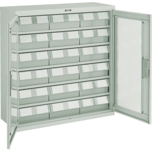 TRUSCCO 컨테이너 랙 케이스 밴 랙 케이스 M형 양열 문 NG 인출대 X18개