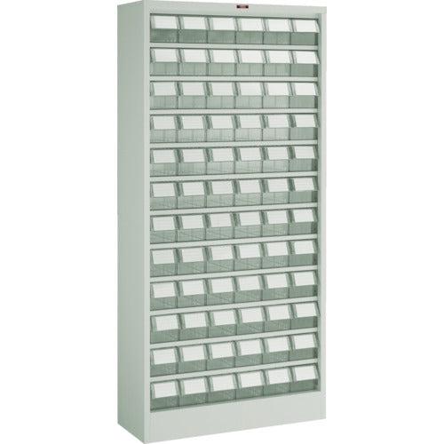 TRUSCO Container Rack Case Van Rack Case M Type NG Large Drawer x 36 Pieces H1790 Neo Gray 611M-N36L 1 Unit