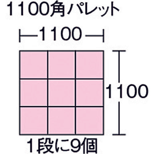 積水　トヨタ規格コンテナ　ＴＰー３３１　グレー　TP331H　1 個