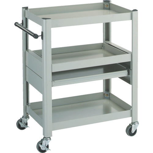 ＴＲＵＳＣＯ　コンビネーションワゴン　６４３Ｘ４２７ＸＨ８８０　スライド棚付　TCW-81AC2　1 台