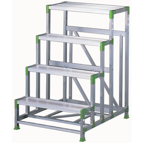 ハセガワ　エコシリーズ作業台　４段　１．２ｍ　EWA-40　1 台