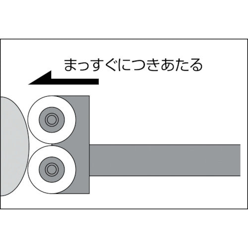 ＳＵＰＥＲ　転造ローレットＥ型駒（キワ加工用）アヤ目（２コ１組）中目　ピッチ：０．８　KNE08RL　1 組