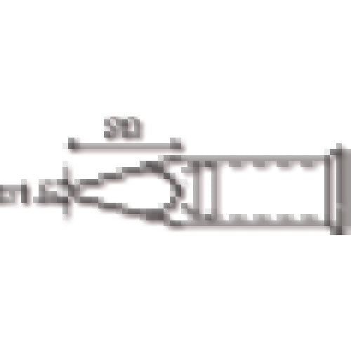 コテライザー　こて先１５０・１５０オート用先端１．５ｍｍ四角型　72-01-07　1 本